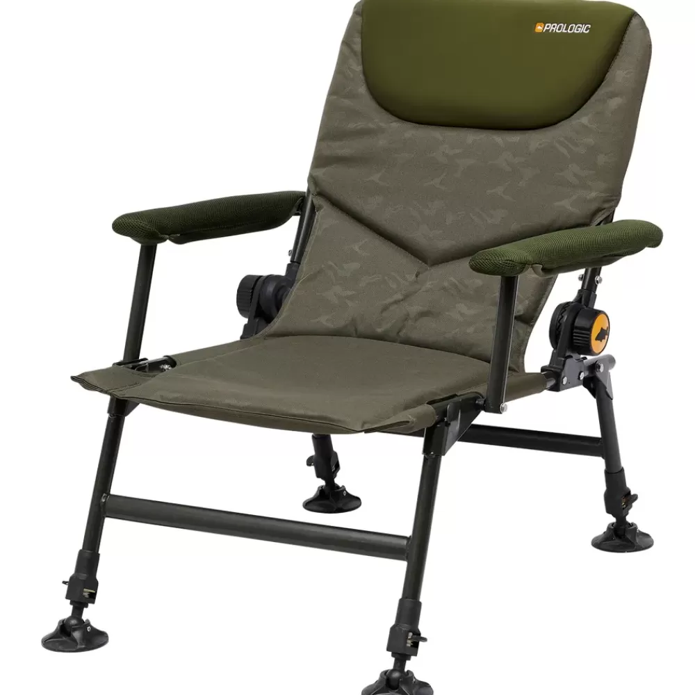 Prologic Inspire Lite-Pro Reclining Fishing Chair With Armrests- Chairs