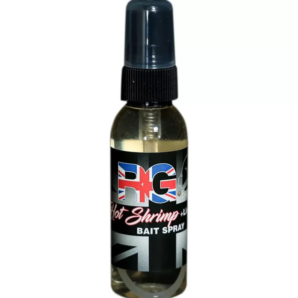 RG Baits Multi Colour Hot Shrimp & Liver Fishing Bait Spray- Bait & Additives