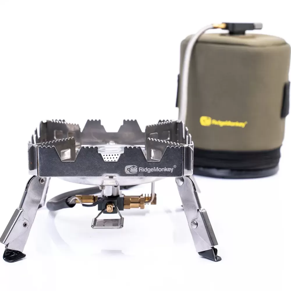 Ridge Monkey RidgeMonkey Quad Fishing Stove Pro- Cooking Equipment