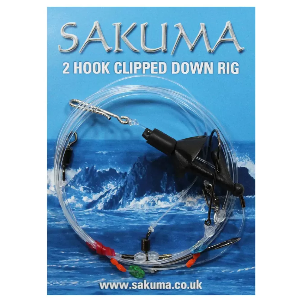 Sakuma 2 Hook Clipped Down Rig