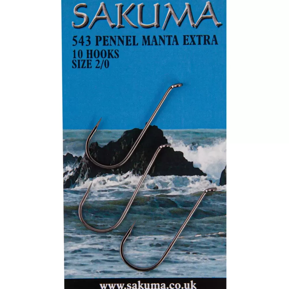 Sakuma 543 Pennel Manta Extra Hooks