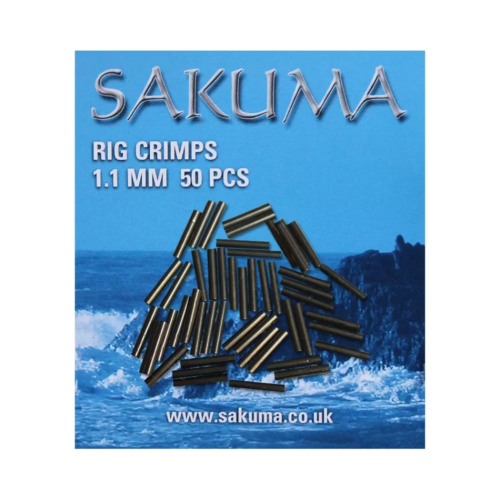 Sakuma Fishing Rig Trace Crimps