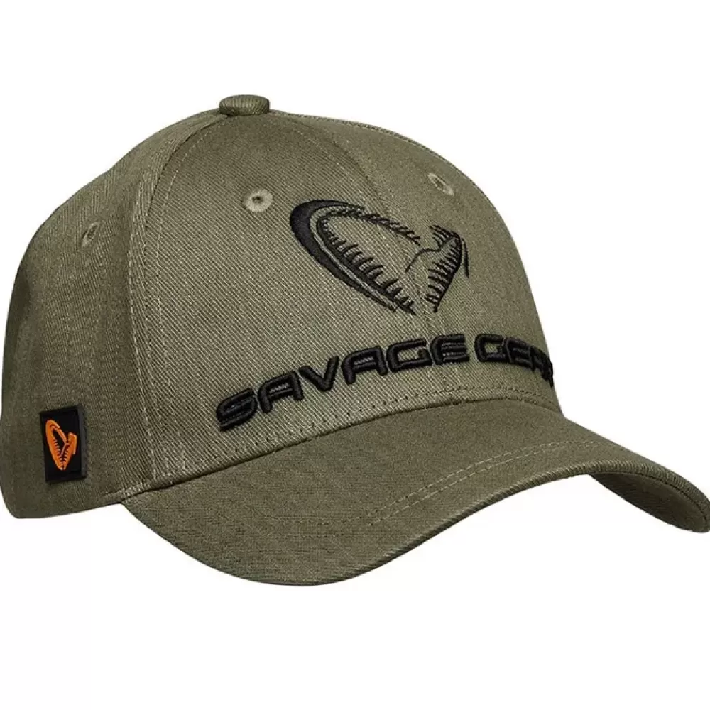 Savage Gear Catch Olive Green Melange Fishing Cap