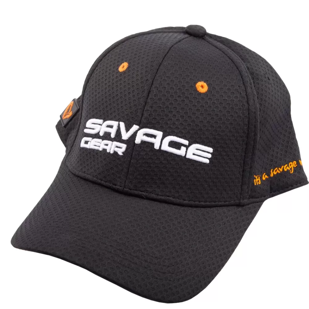 Savage Gear Sports Mesh Black Ink Fishing Cap