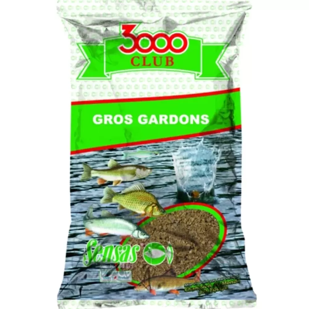 Sensas 3000 Club Big Roach Groundbait 1kg