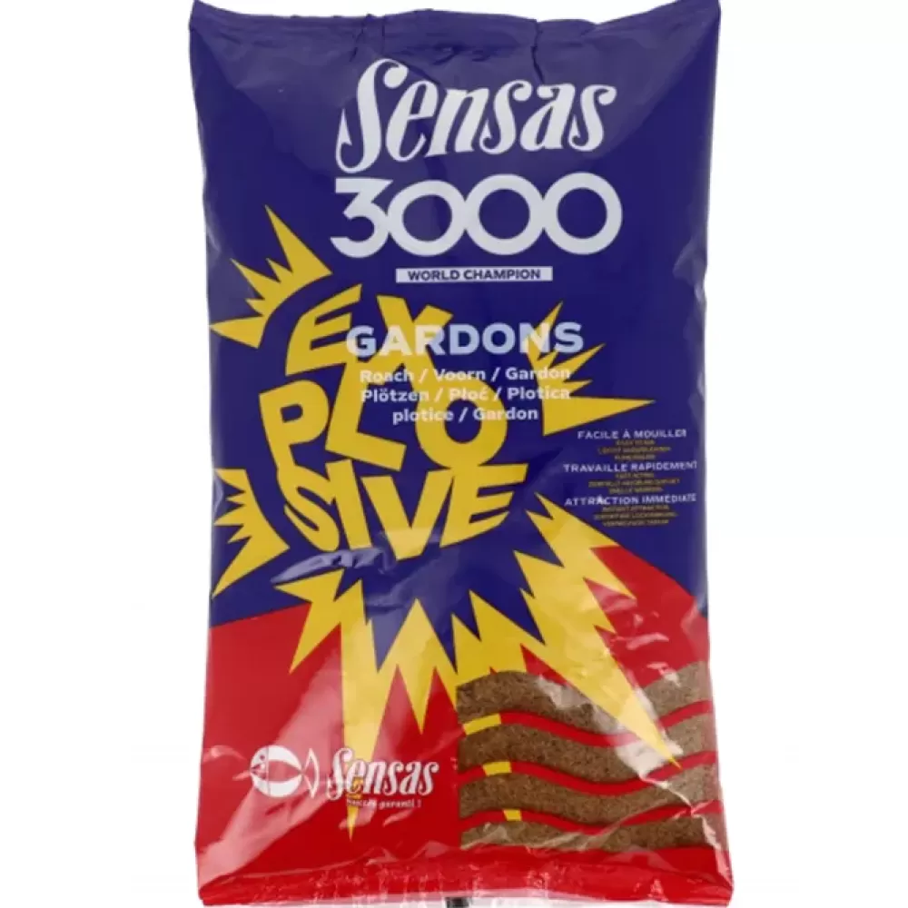 Sensas 3000 Gardons Explosive 1kg