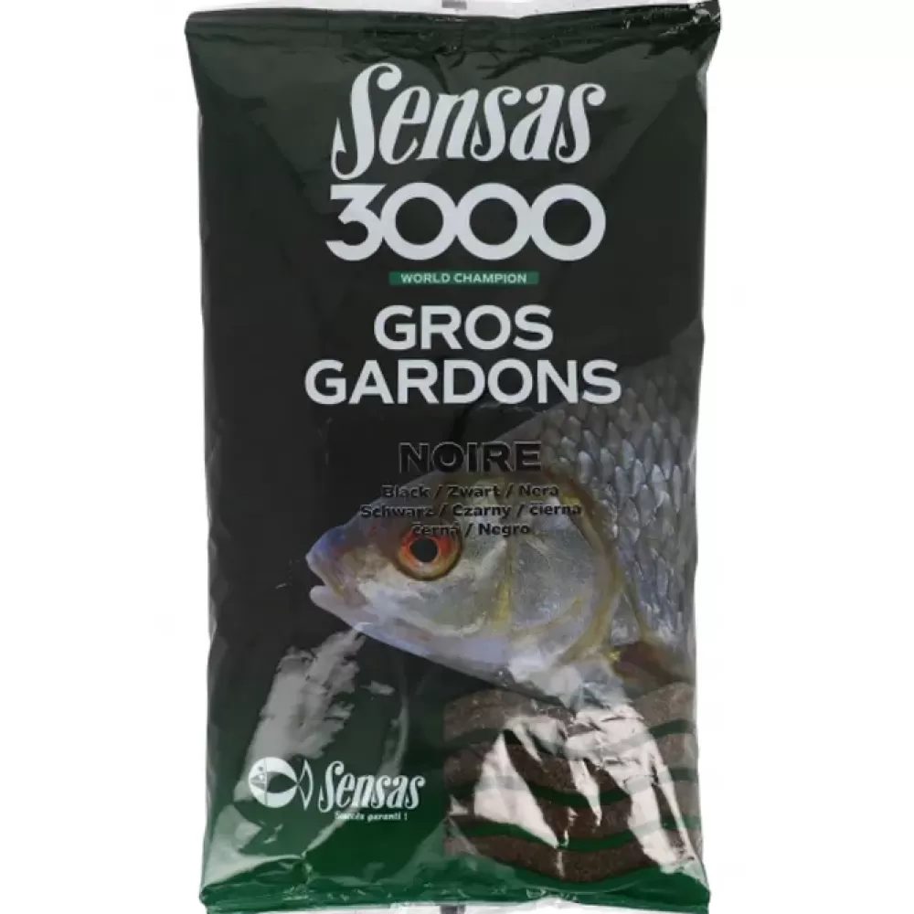 Sensas 3000 Gros Gardons Noire Groundbait