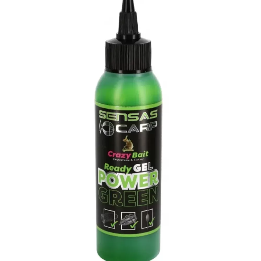 Sensas Crazy Bait Crazy Gel Power Green 115ml