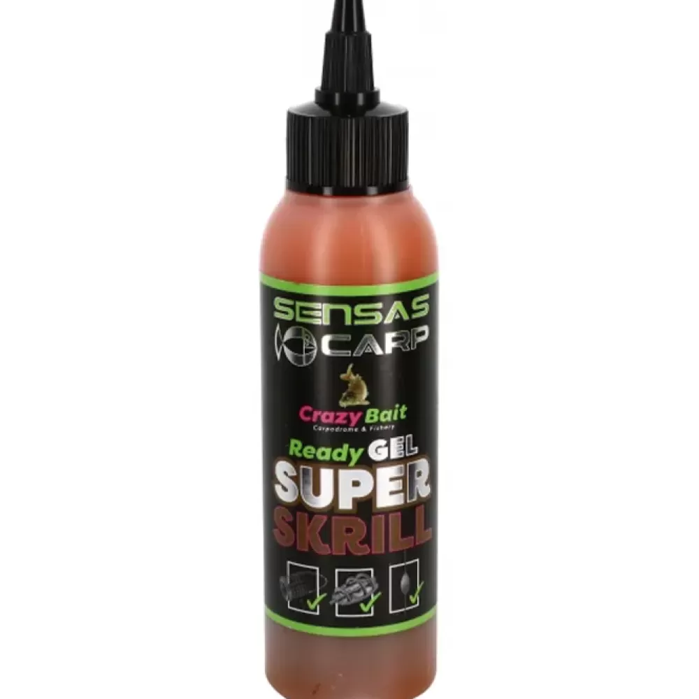 Sensas Crazy Bait Crazy Gel Super Krill 115ml