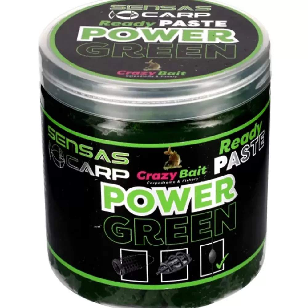 Sensas Crazy Bait Crazy Paste Power Green 250g