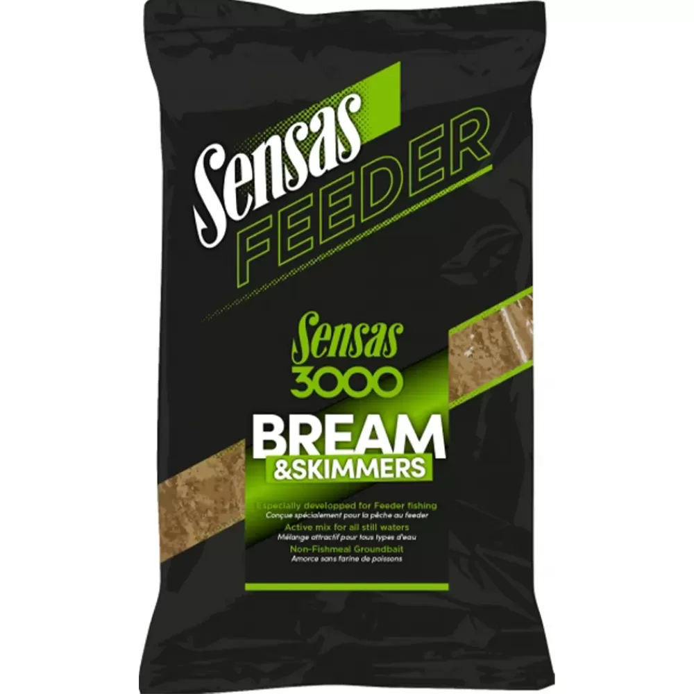 Sensas Feeder 3000 Bream & Skimmers Fishing Groundbait 1kg