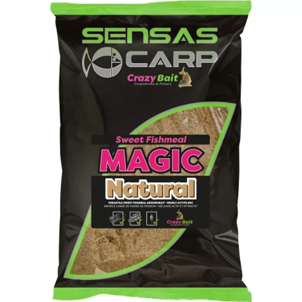 Sensas Sweet Fishmeal Magic Fishing Groundbait 2kg