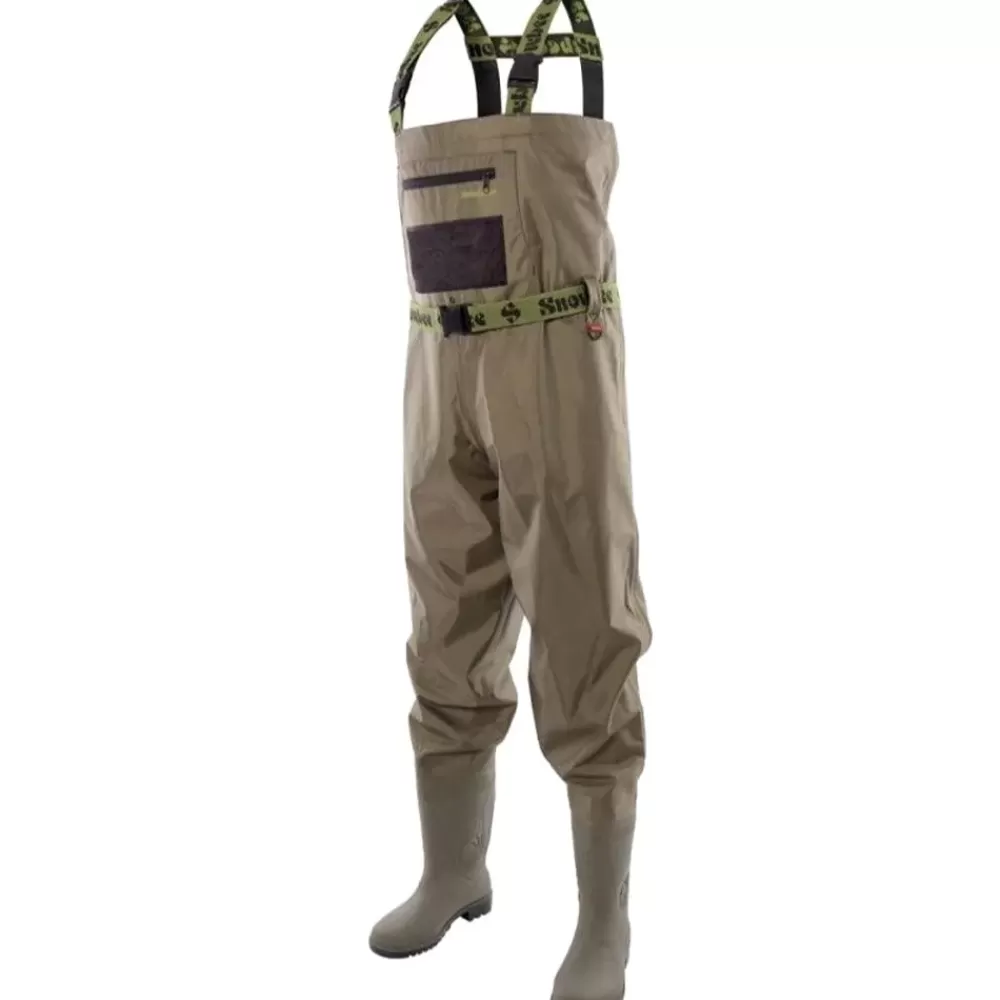 Snowbee 210D Nylon Wadermaster Cleated Sole Chest Waders