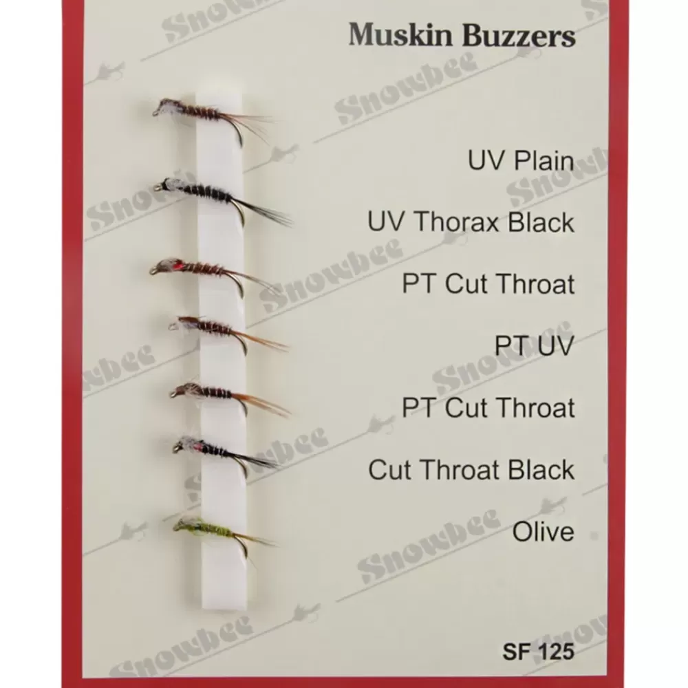 Snowbee Muskin Buzzers Fly Selection