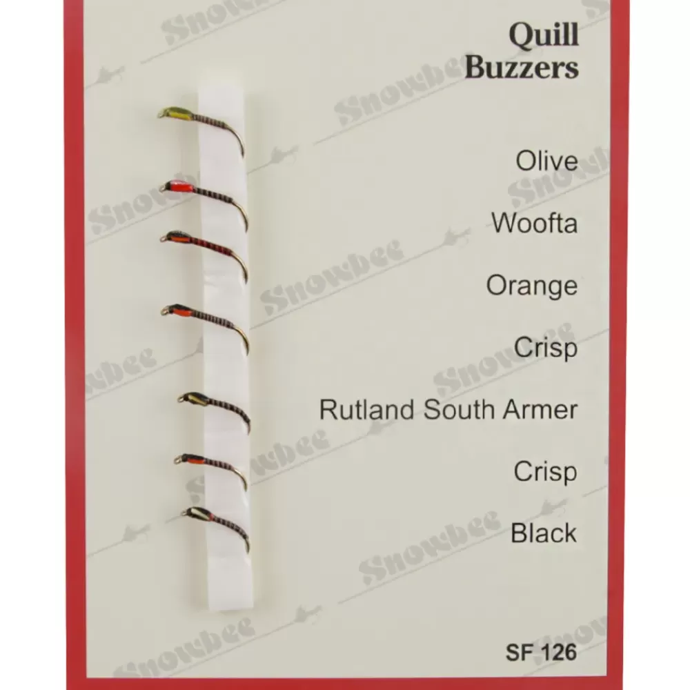 Snowbee Quill Buzzers Fly Selection