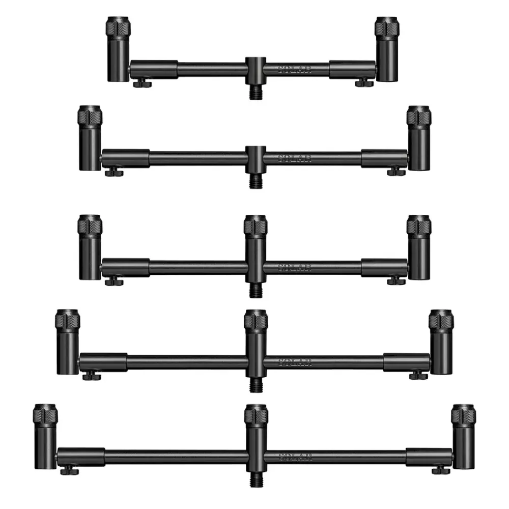 Solar Black-Lite Pro-Loc 2 Rod Adjustable Fishing Buzzer Bar- Rod Support
