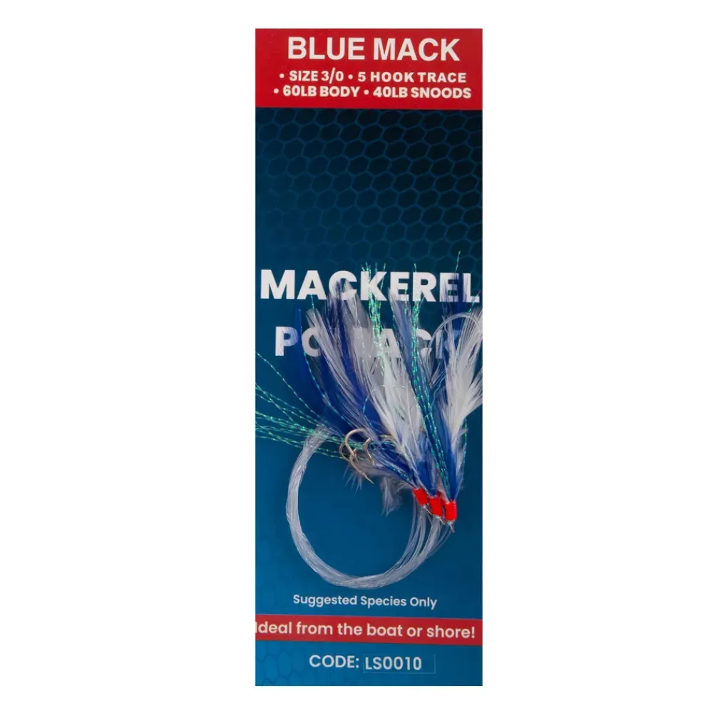 Sonik 5 Hook Blue Mack Fishing Attractor Trace