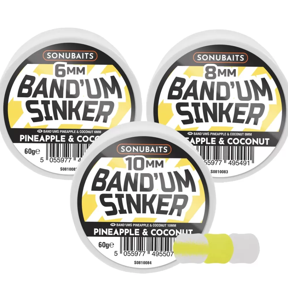 Sonu Baits Sonubaits Band'um Sinkers Pineapple & Coconut