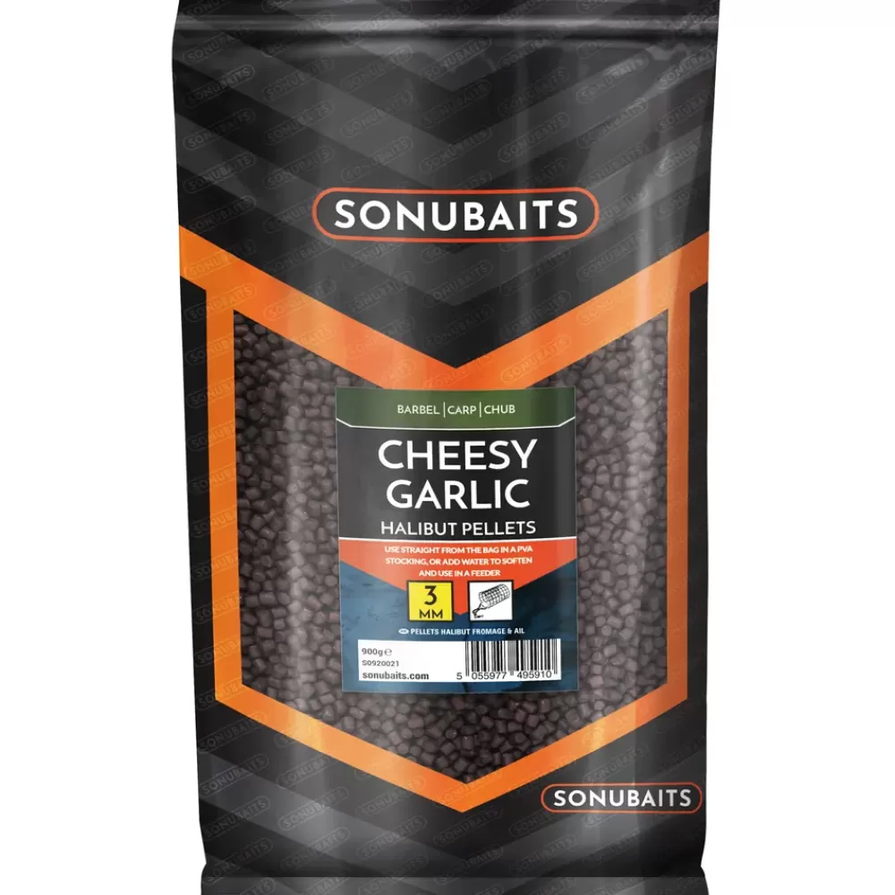 Sonu Baits Sonubaits Cheesy Garlic Halibut Pellets