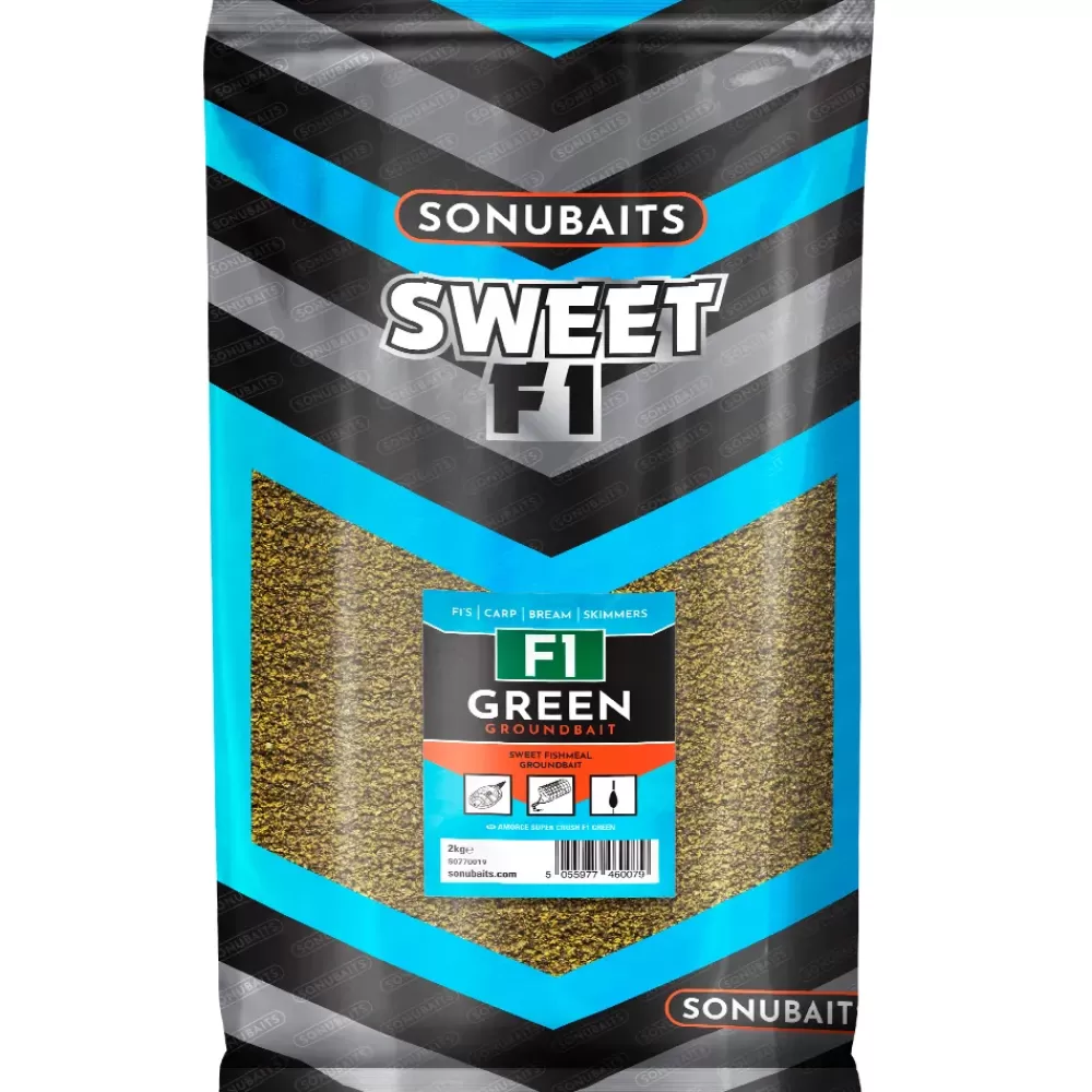 Sonu Baits SonuBaits F1 Green Sweet Fishmeal Groundbait