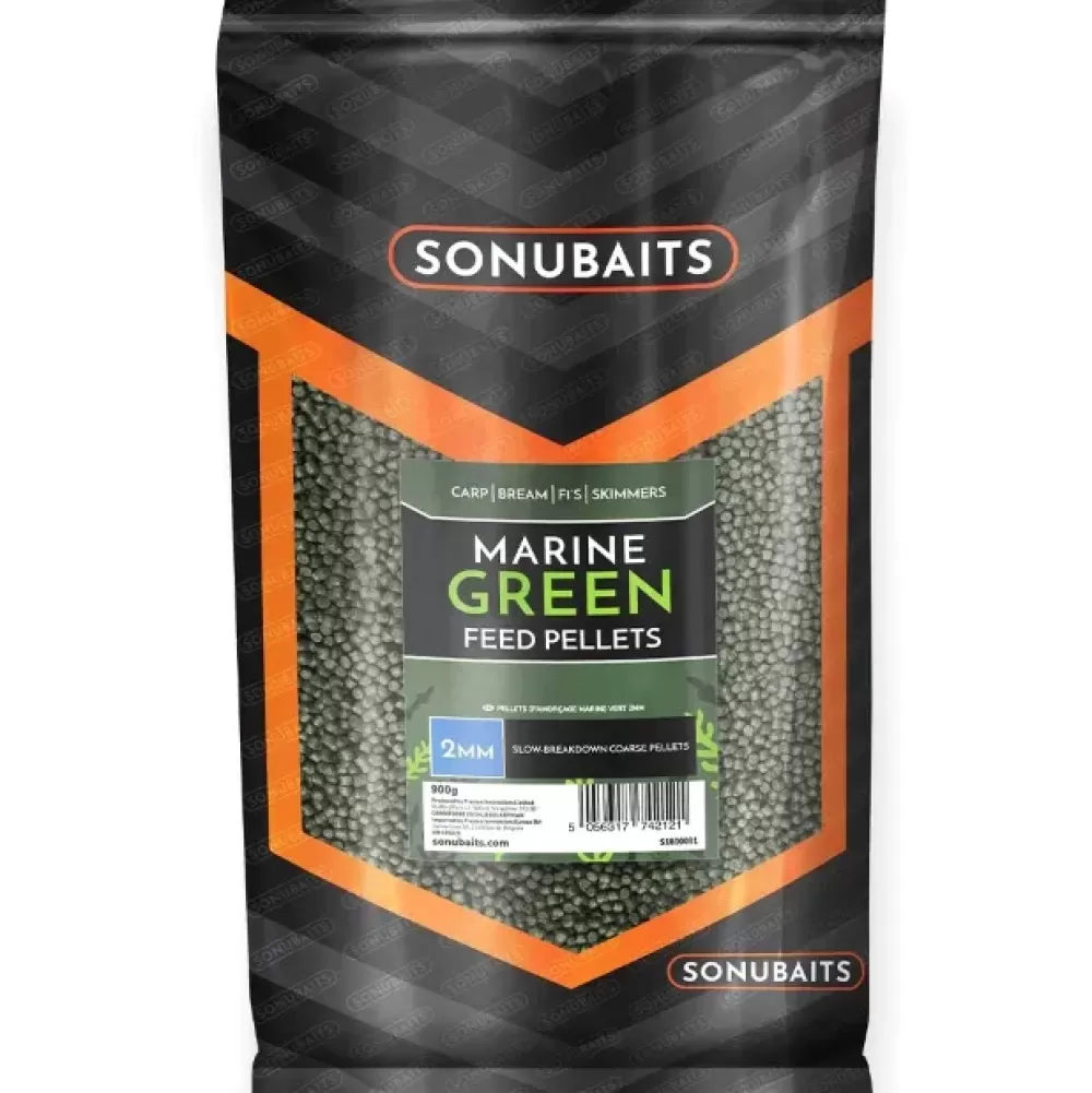 Sonubaits Marine Green Feed Pellets 900g