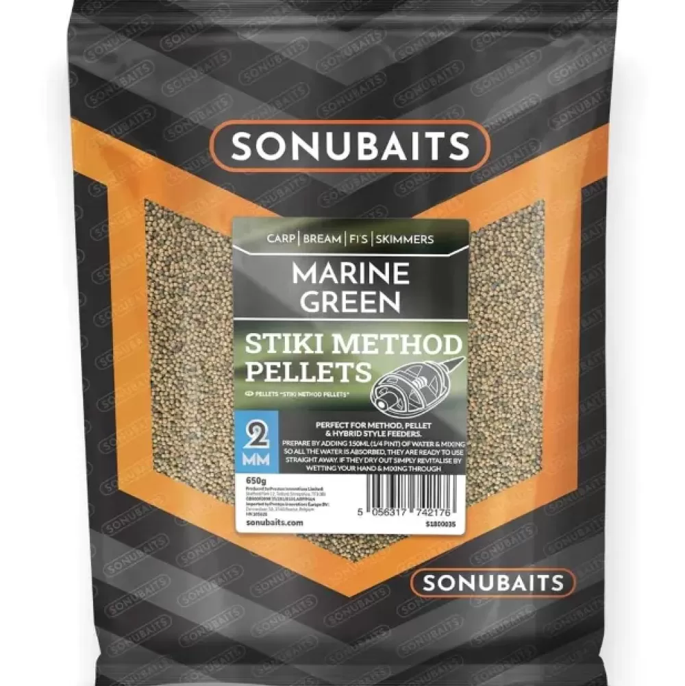 Sonubaits Marine Green Stiki Method Pellets