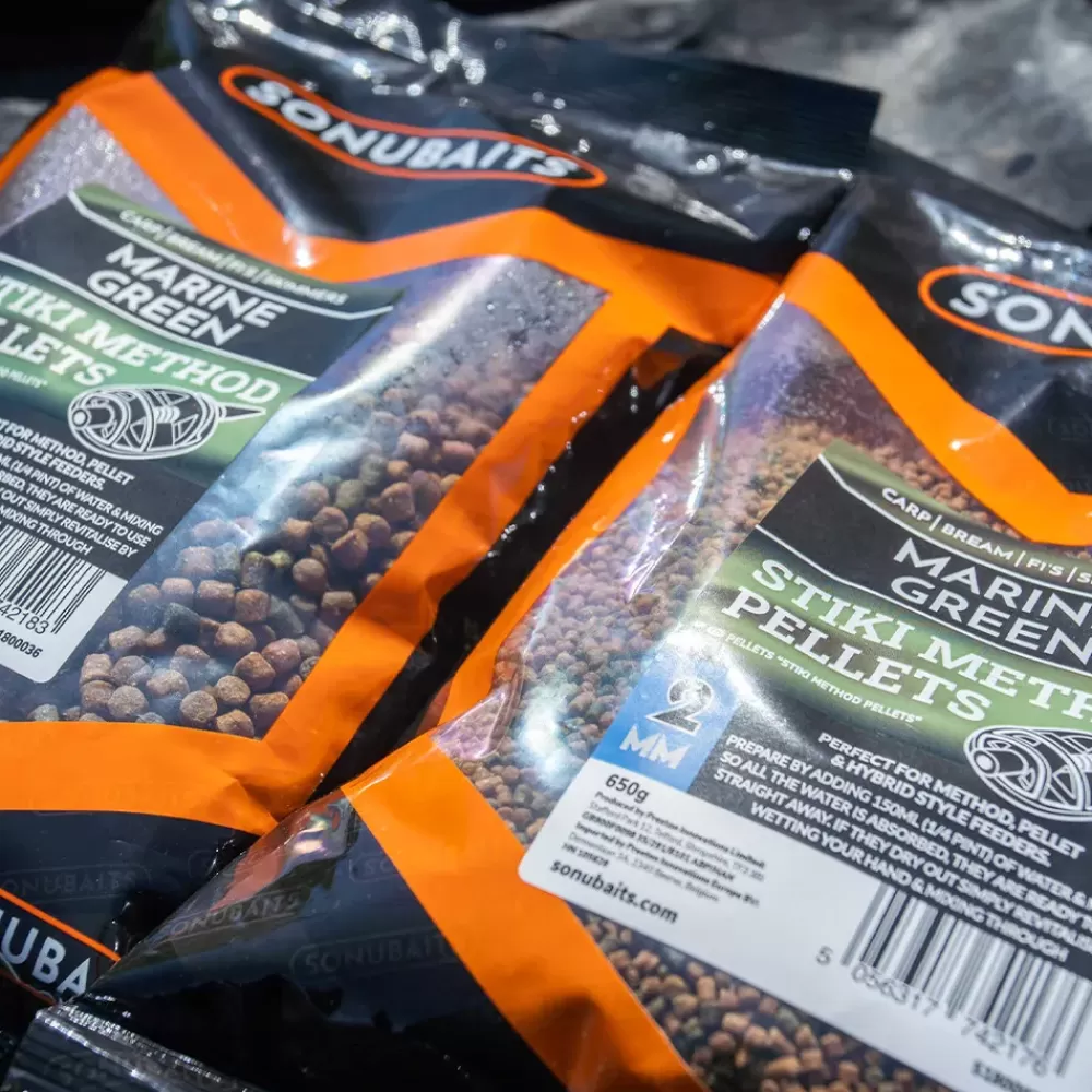 Sonubaits Marine Green Stiki Method Pellets