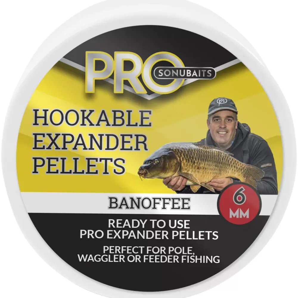 Sonu Baits Sonubaits Pro Hookable Expander Pellets Banoffee