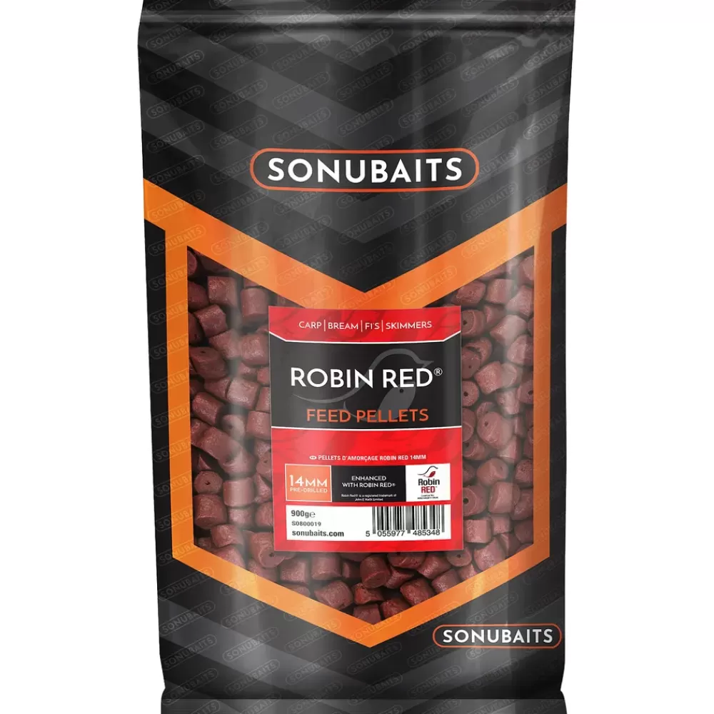 Sonubaits Robin Red Pre-Drilled Feed Pellets