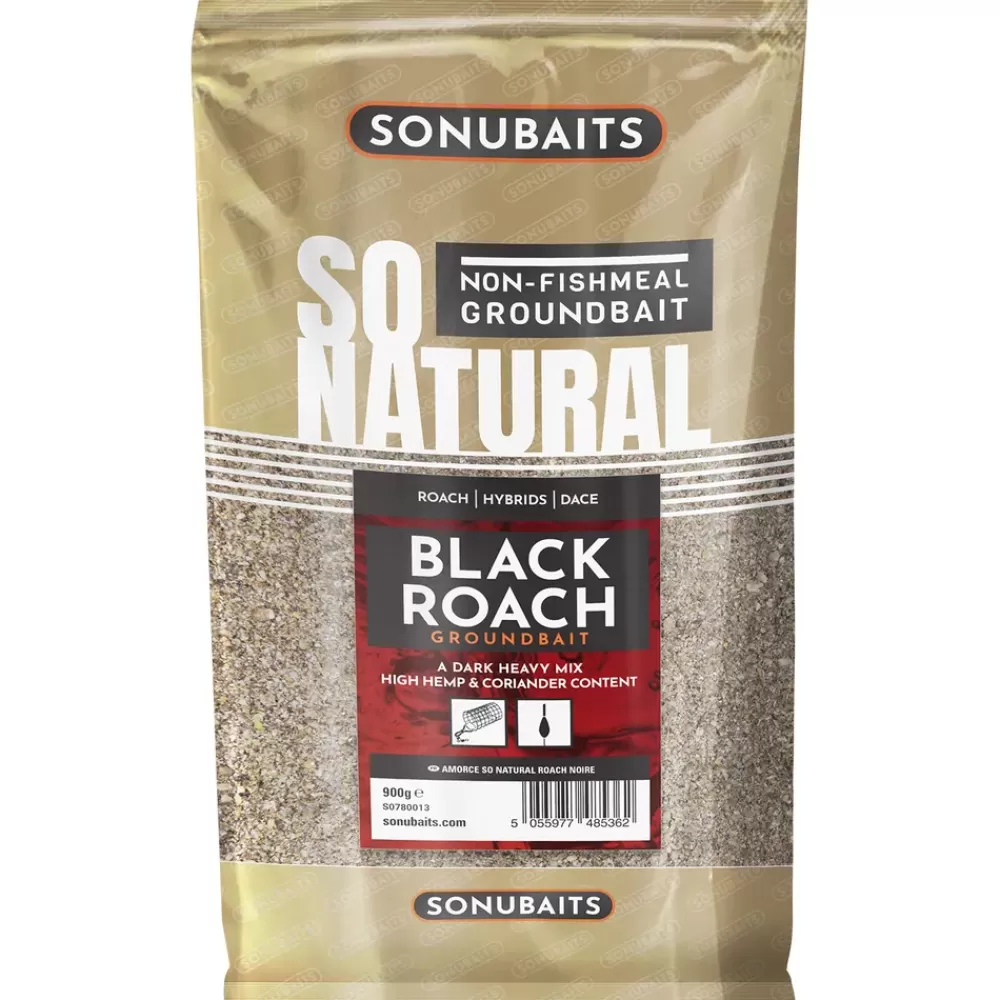 Sonubaits So Natural Black Roach Groundbait