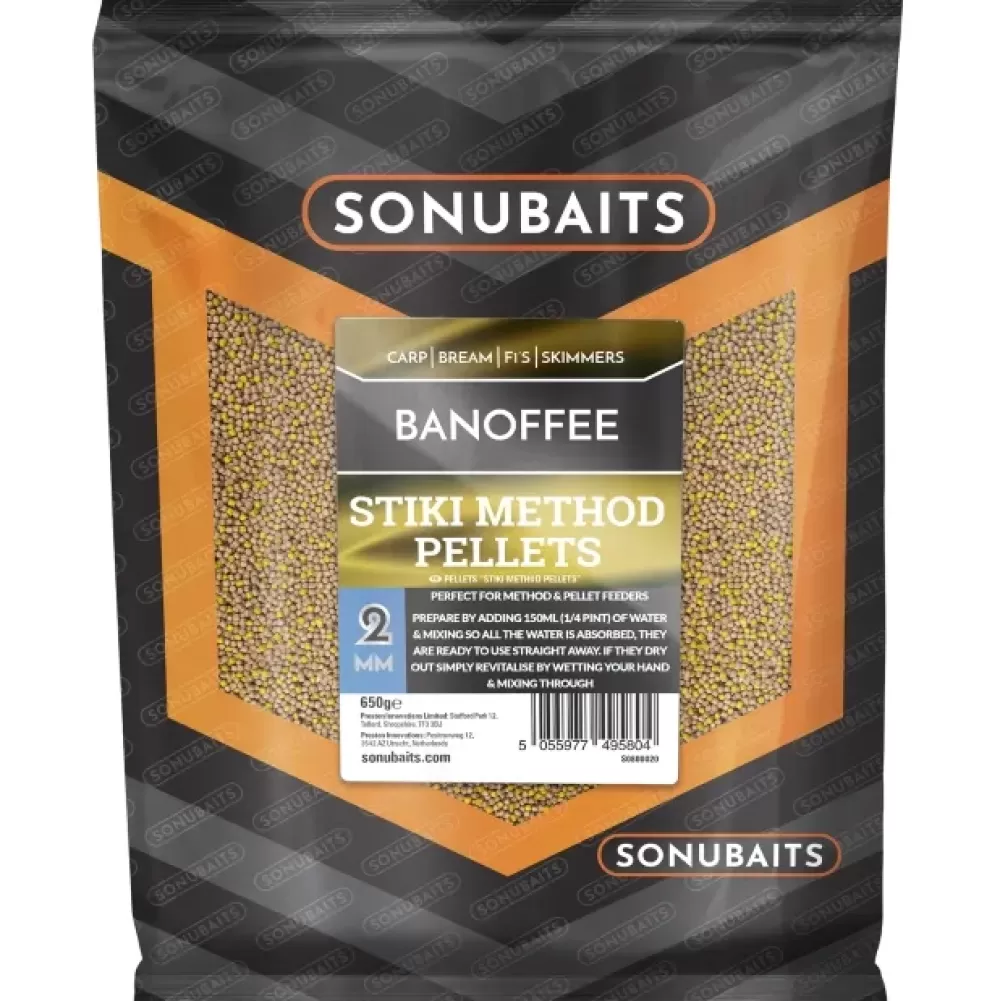 Sonu Baits Sonubaits Stiki Method Pellets Banoffee