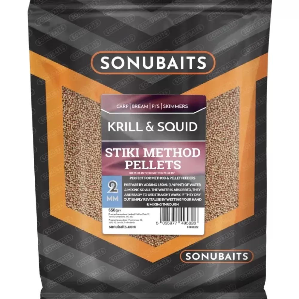 Sonu Baits Sonubaits Stiki Method Pellets Krill & Squid