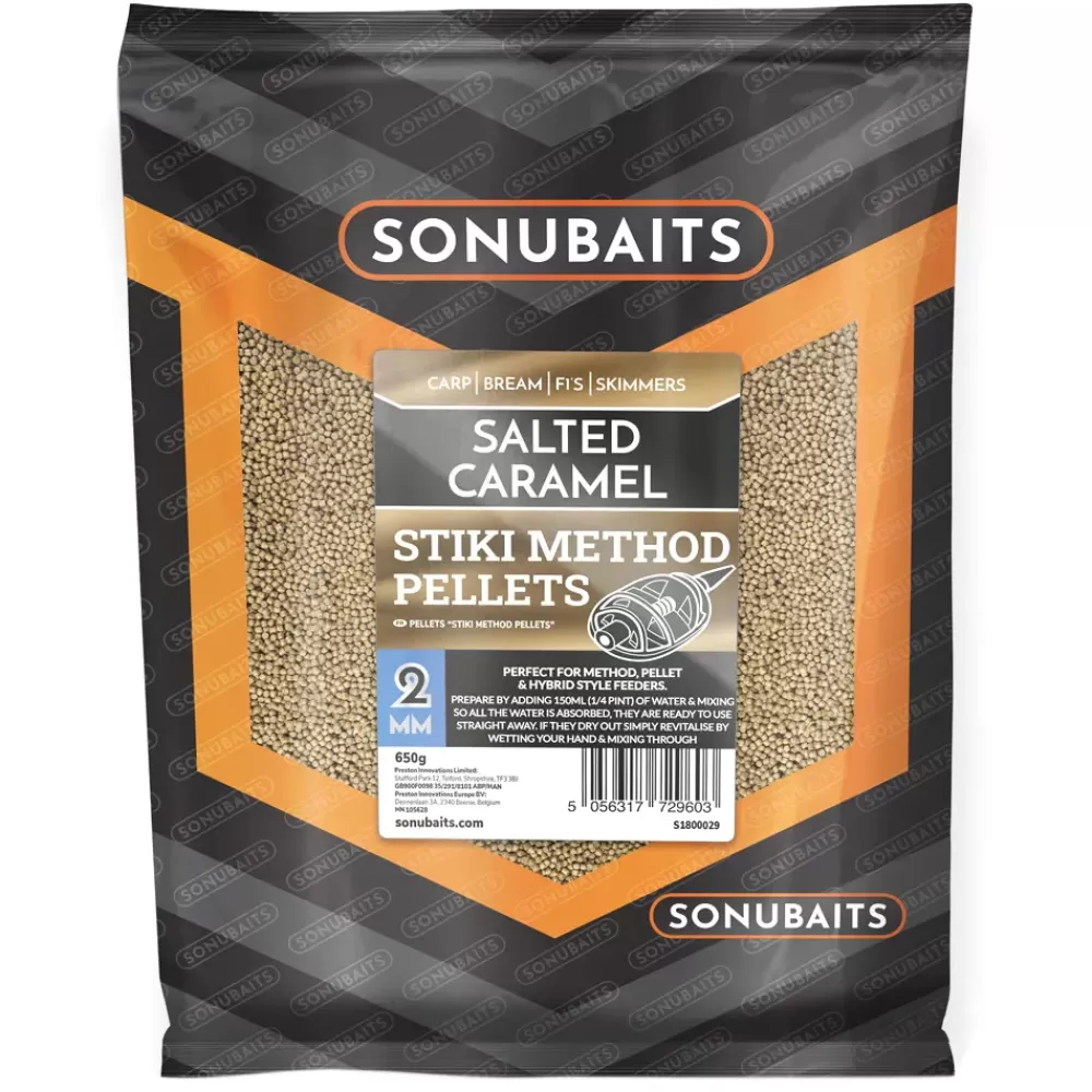 Sonubaits Stiki Salted Caramel Method Fishing Pellets