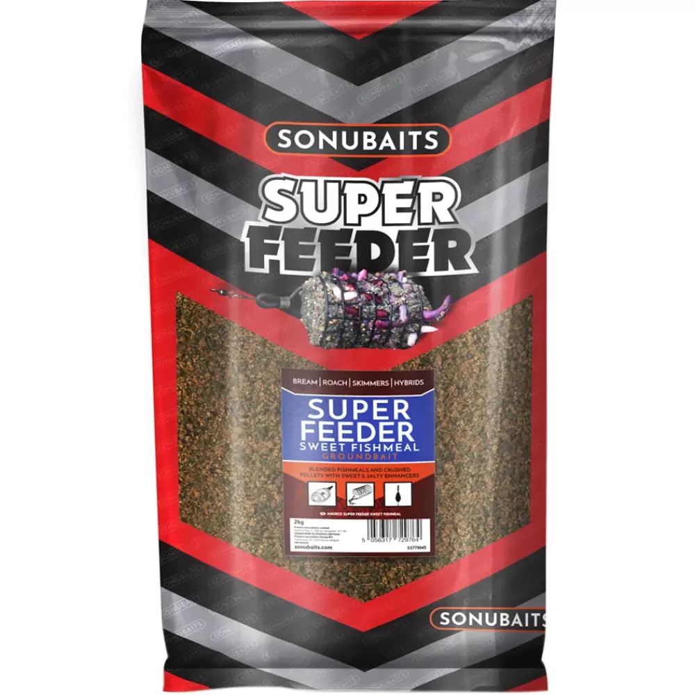 Sonubaits Super Feeder Sweet Fishmeal Groundbait 2kg