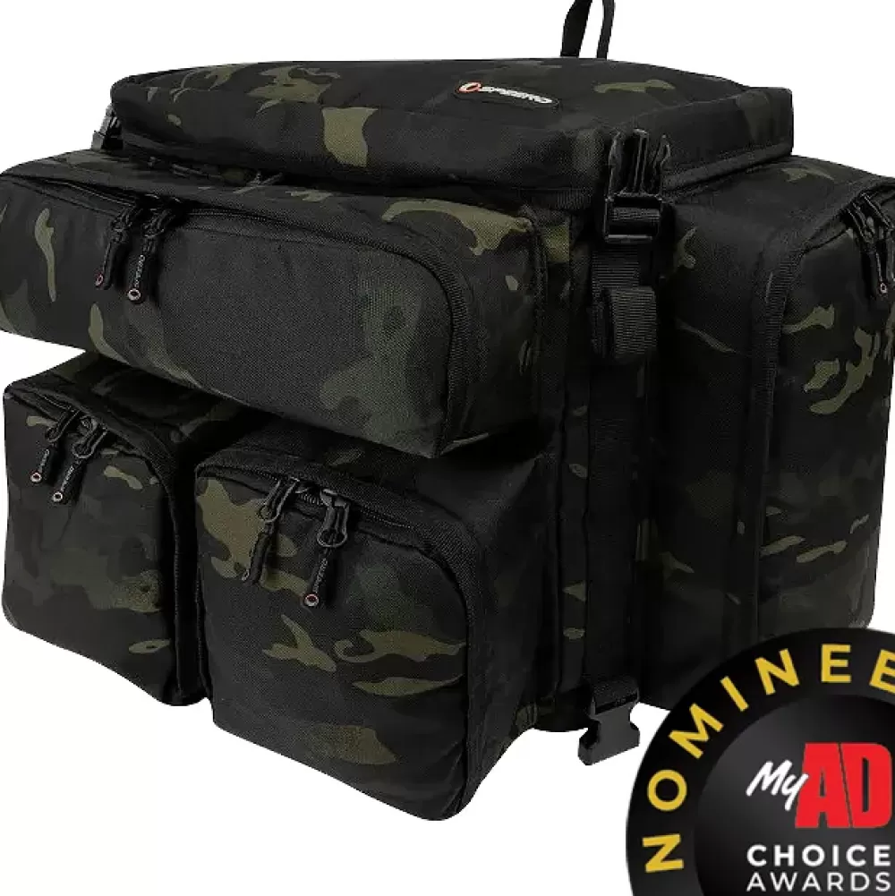 Speero Black Camo Compact Rucksack- Luggage