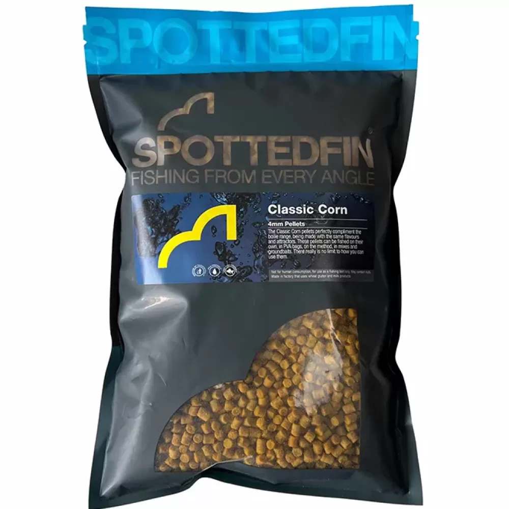 Spotted Fin Classic Corn Fishing Pellets