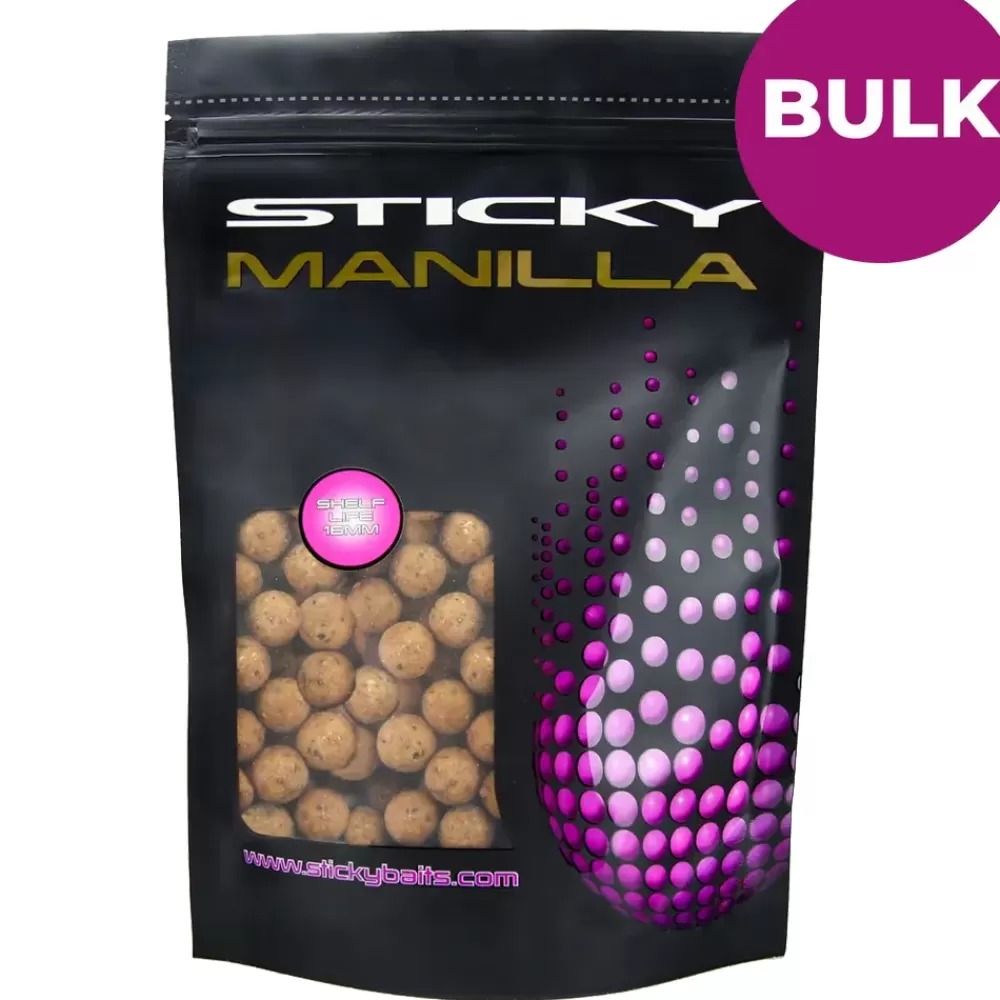 Sticky Baits Manilla Shelf Life Boilies - BULK- Bait & Additives