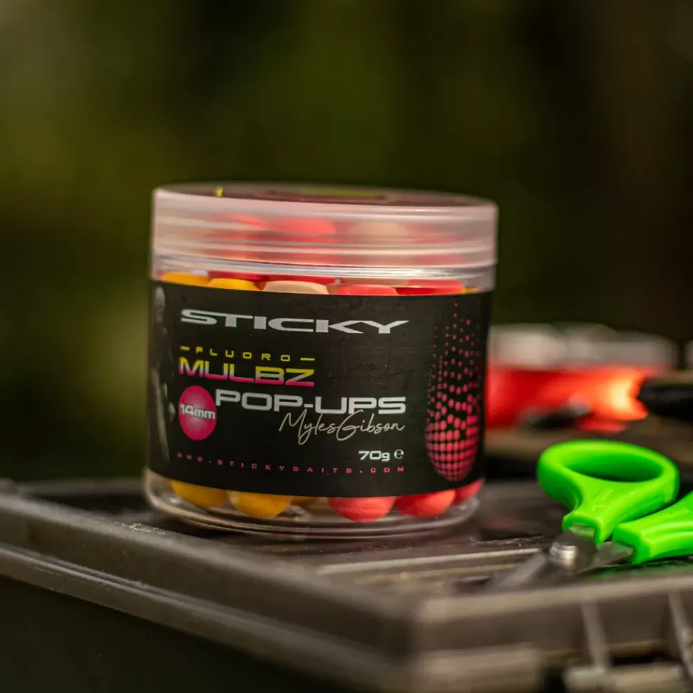 Sticky Baits Mulbz Fluoro Pop-Ups- Bait & Additives