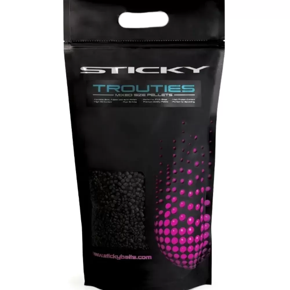 Sticky Baits Trouties Mixed Size Pellets- Bait & Additives