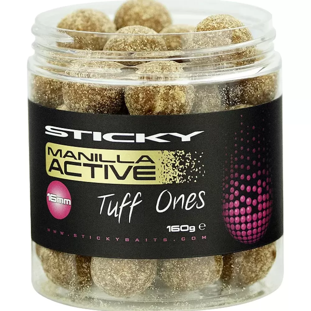 Sticky Baits Sticky Manilla Active Tuff Ones- Bait & Additives