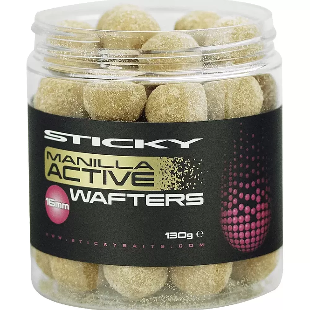 Sticky Baits Sticky Manilla Active Wafters- Bait & Additives