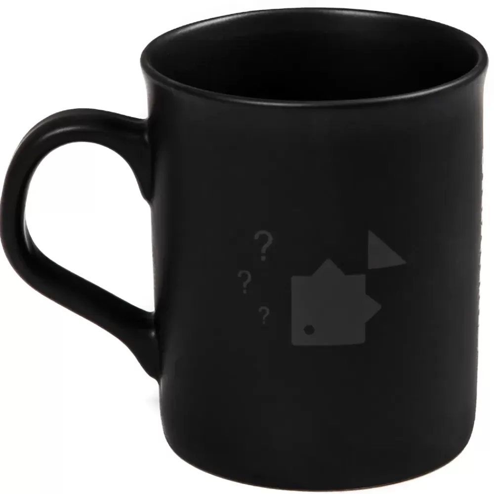 Thinking Anglers Matte Black Fishing Mug