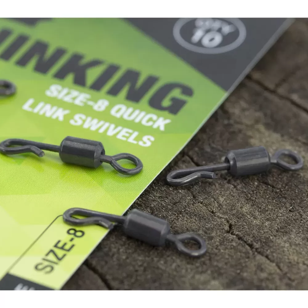 Thinking Anglers PTFE Size 8 Quick Link Swivels