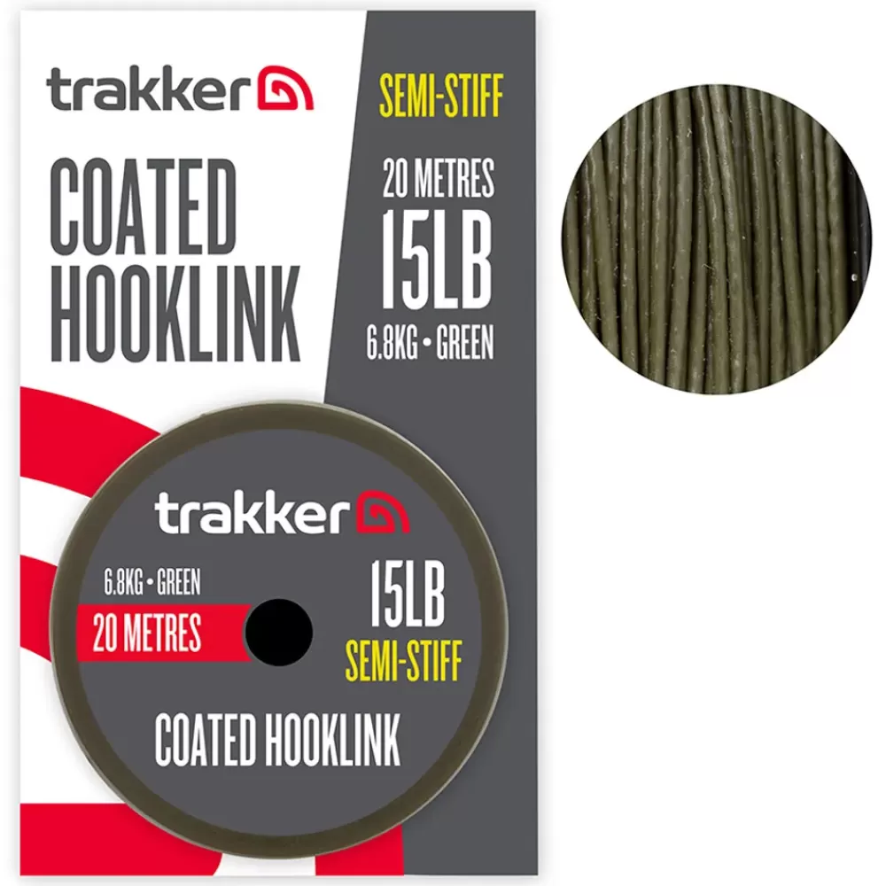 Trakker Semi Stiff Coated Hooklink- Terminal Tackle
