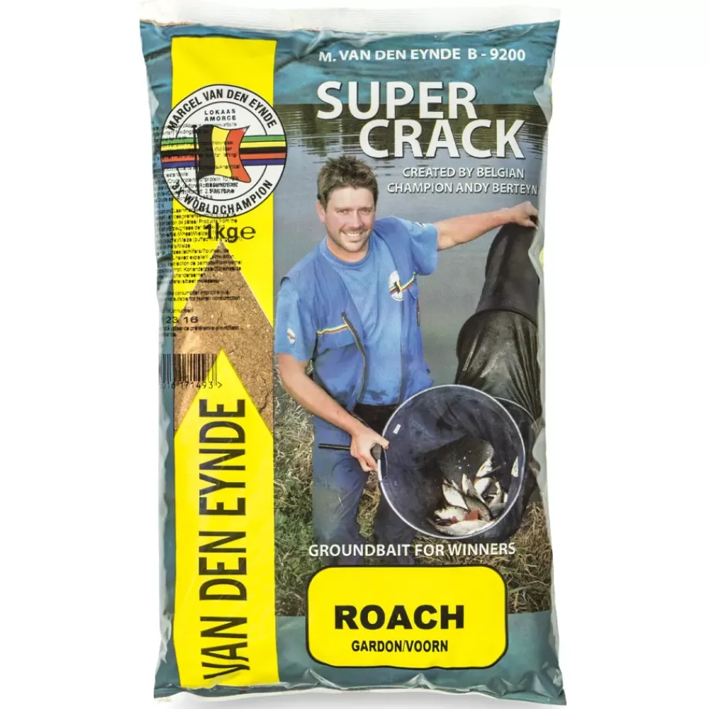 Van Den Eynde Black Supercrack Roach Groundbait 1kg