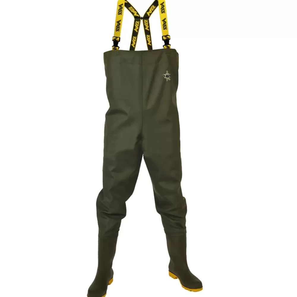 Vass 700E Nova Heavy Duty PVC Chest Fishing Wader