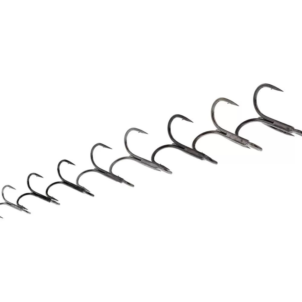 Westin Black Nickel Treble Hooks