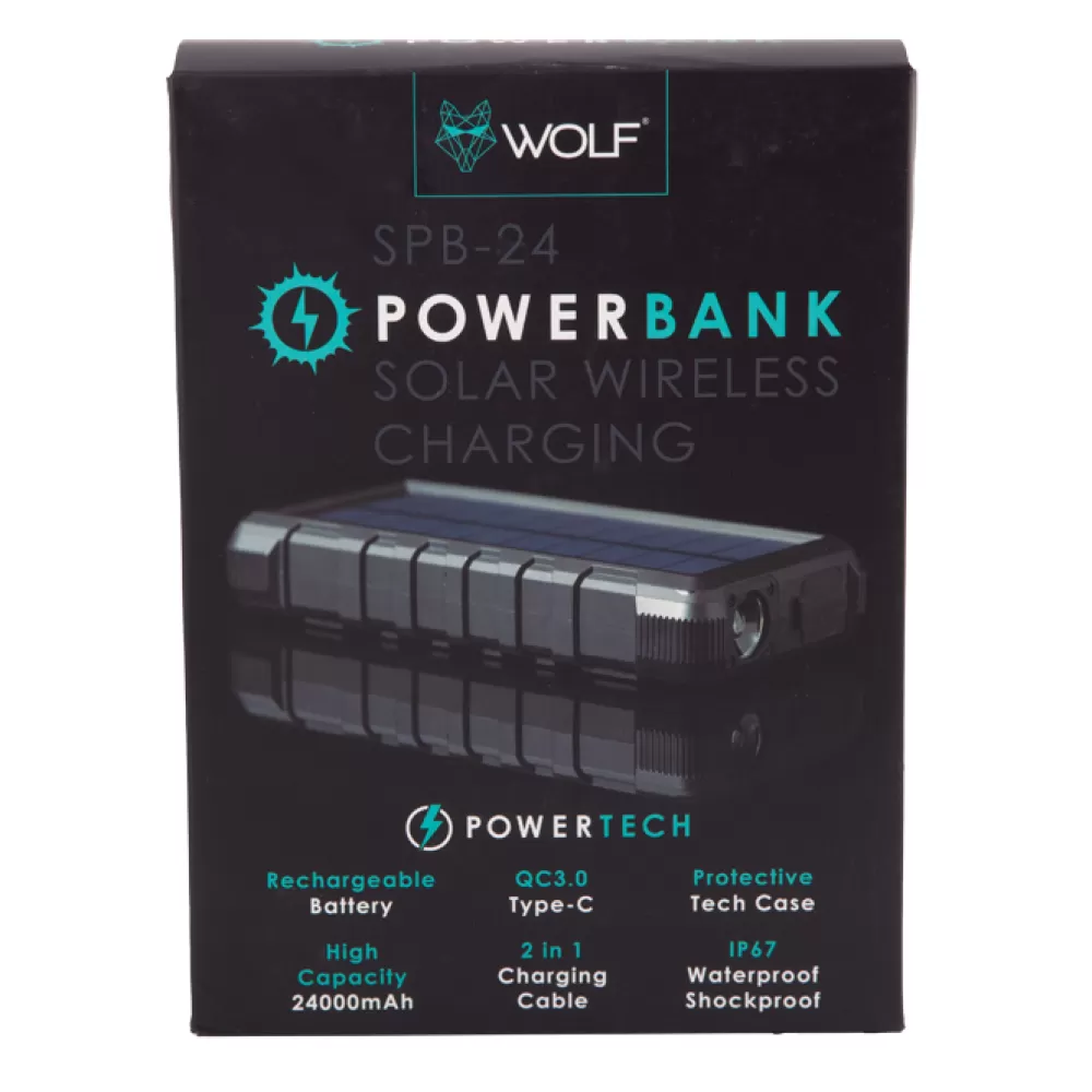 Wolf SPB 24 Solar Powerbank- Tech