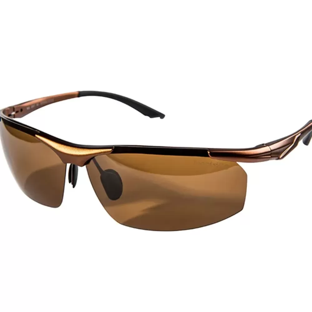 Wychwood Aura Brown Polarised Fishing Sunglasses